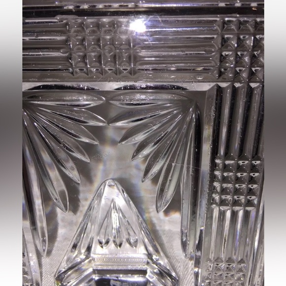 Vintage 
WATERFORD 
Lead Crystal 
Square Picture Frame - Picture 3 of 7